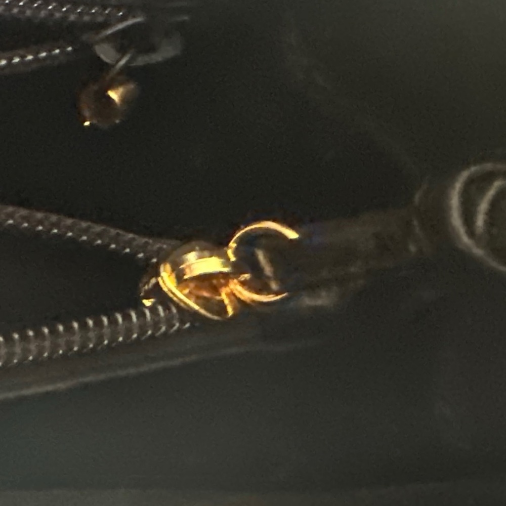 Bottega Veneta Black Calfskin Shoulder Bag Gold Hardware Dust Bag and card - Picture 11 of 13